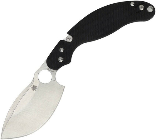 Spyderco Parata Stop Lock Plain Black G-10 C231GP Folding Pocket Knife