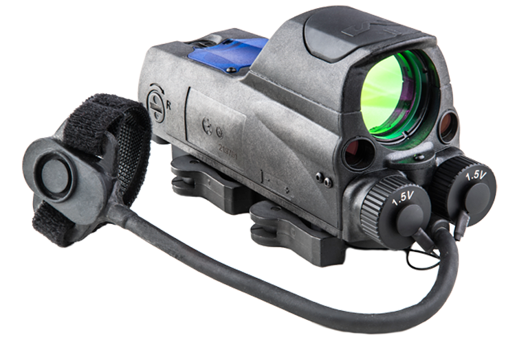 Meprolight Mepro MOR Pro Multi-Purpose Red Dot Reflex Sight Bullseye w/ Red Visible & IR Laser