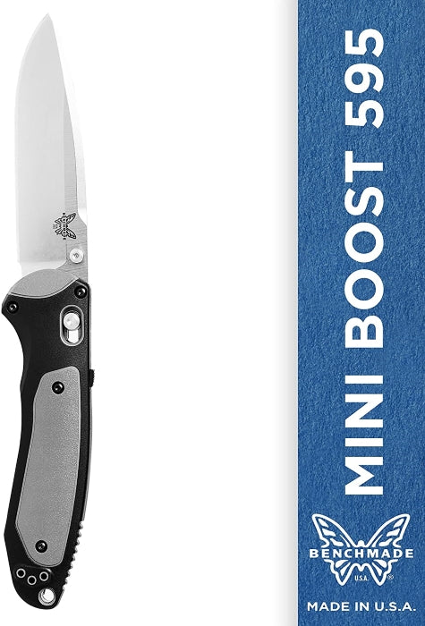 Benchmade Mini Boost 595 Drop-Point Blade Knife