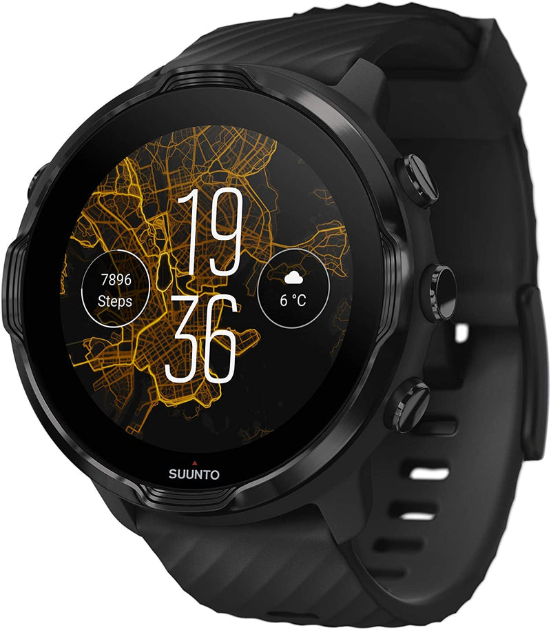 SUUNTO 7 Black GPS Smartwatch With Versatile Sports Experience