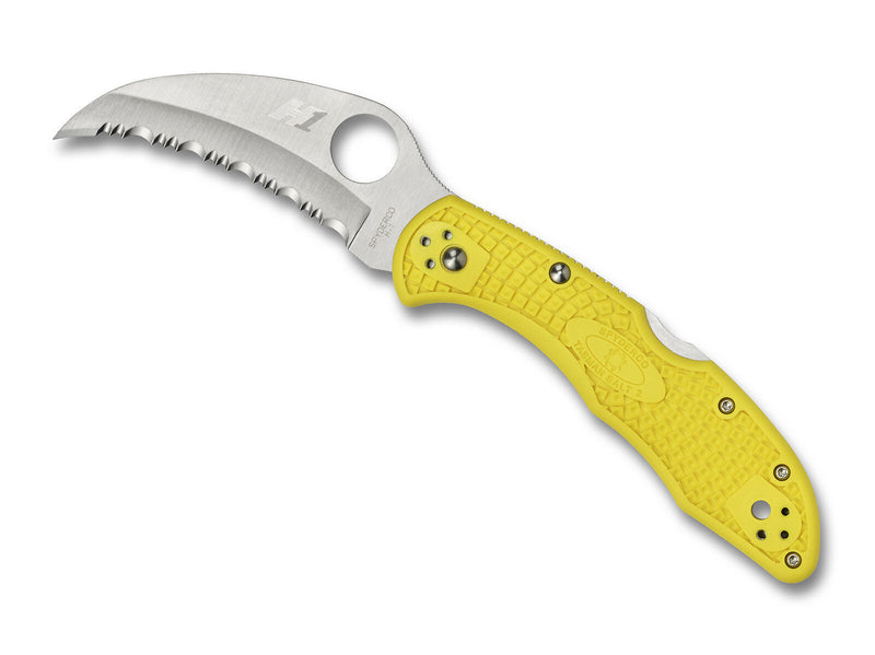 Spyderco Tasman Salt 2 SpyderEdge H1 Back Lock 2.91" 74mm Blade Folding Knife