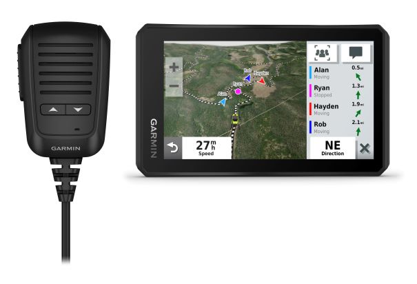 Garmin Tread Powersport Offroad Navigator with Group Ride Radio (010-02406-00) and Wearable4U Power Pack Bundle