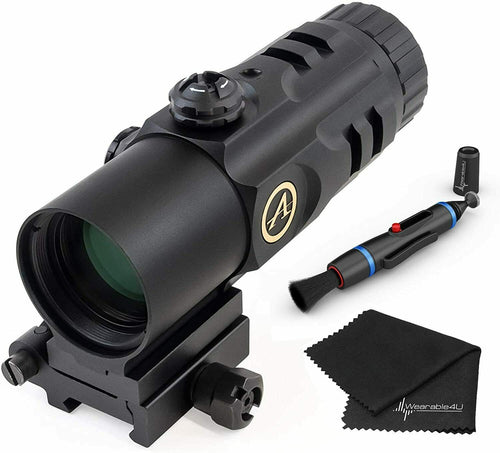 Athlon Optics Midas MG51 5 x 30 Magnifier with included Wearable4U Lens Cleaning Pen and Lens Cleaning Cloth Bundle