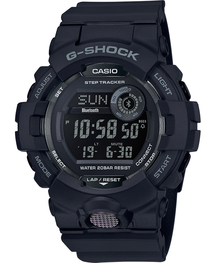 Casio G-Shock Men's GBD800-1B Bluetooth G-Squad Digital Watch