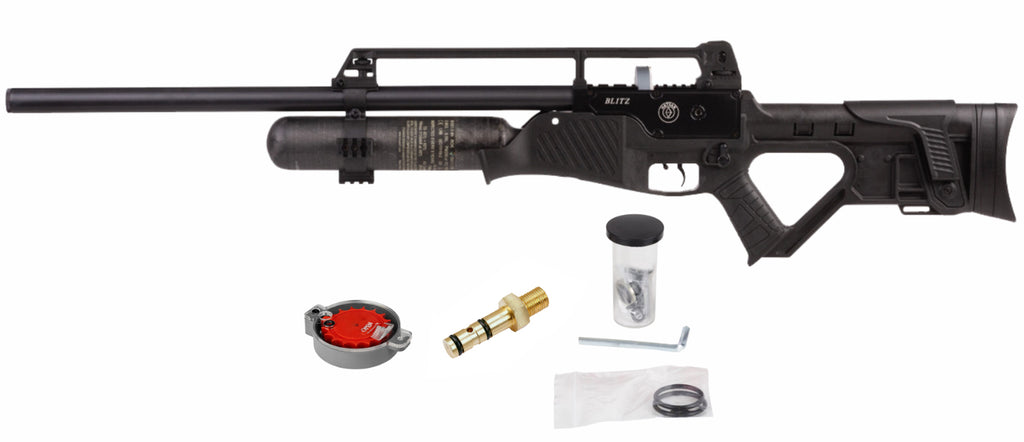 Hatsan Blitz Full-Auto PCP Pre-Charged Pneumatic Air Rifle – Sports and ...