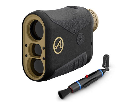 Athlon Midas 1 Mile 6x Magnification Laser Rangefinder with Wearable4U Lens Cleaning Pen Bundle