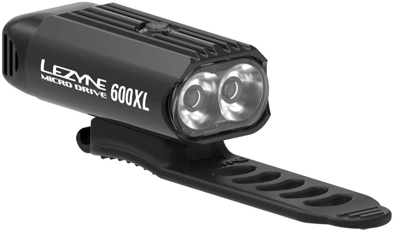 Lezyne Micro Drive 600XL Bicycle Headlight, USB Rechargeable