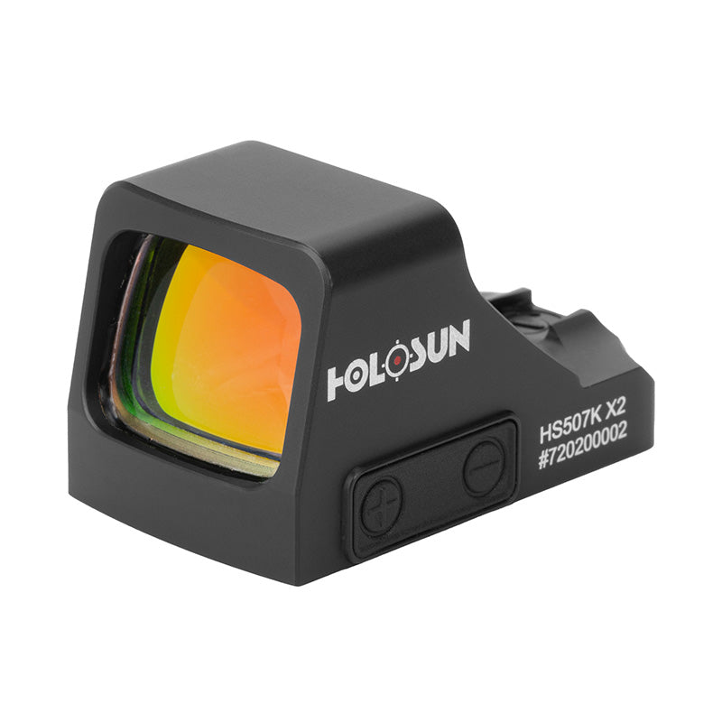 Holosun Open Reflex Optical Red Dot Sight HS507K X2 with Wearable4U Bundle