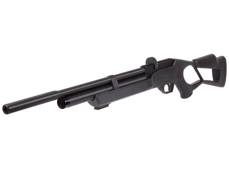 Hatsan Flash QE .25 Cal Pellet Bolt Action AirRifle with Pack of Pellets and Paper Targets Bundle