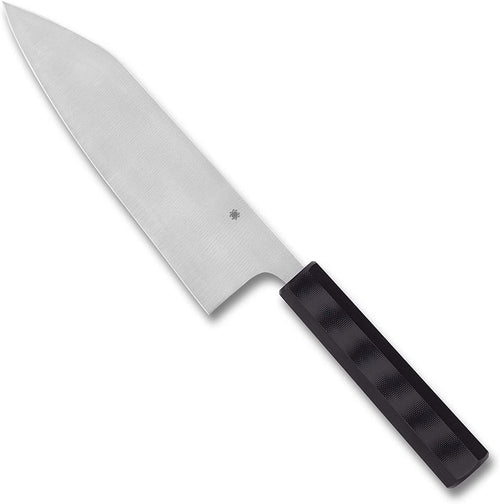 Spyderco K18GP Carter Wakiita Bunka Bocho BD1N Black Fixed G10 Handle Kitchen Knife