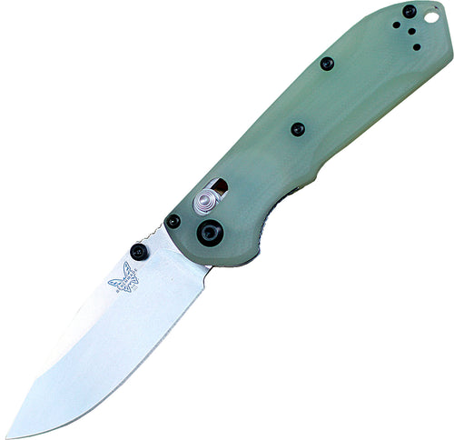 Benchmade 565-2101 Mini Freek, 3.0" CPM-S90V Satin Plain Blade, Natural G-10 Handle Knife