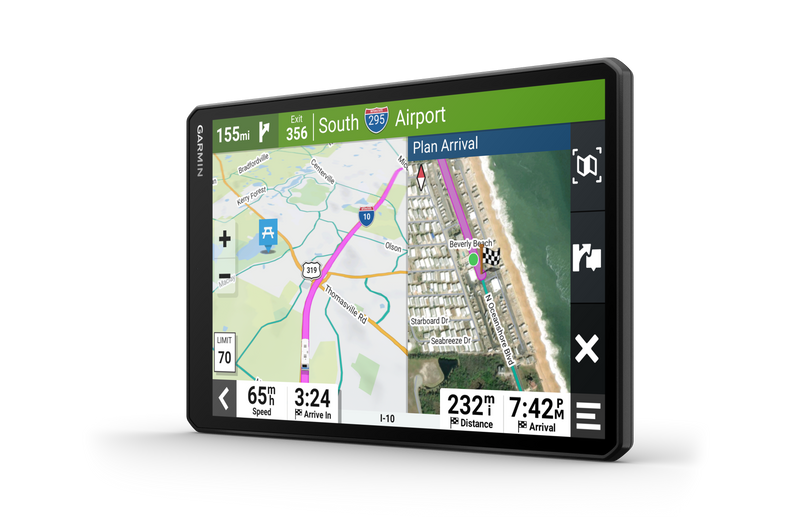 Garmin RV New 795 / 895 / 1095 Series GPS Navigator, Large, Easy-to-Read, Custom RV Routing, High-Resolution Birdseye Satellite Imagery