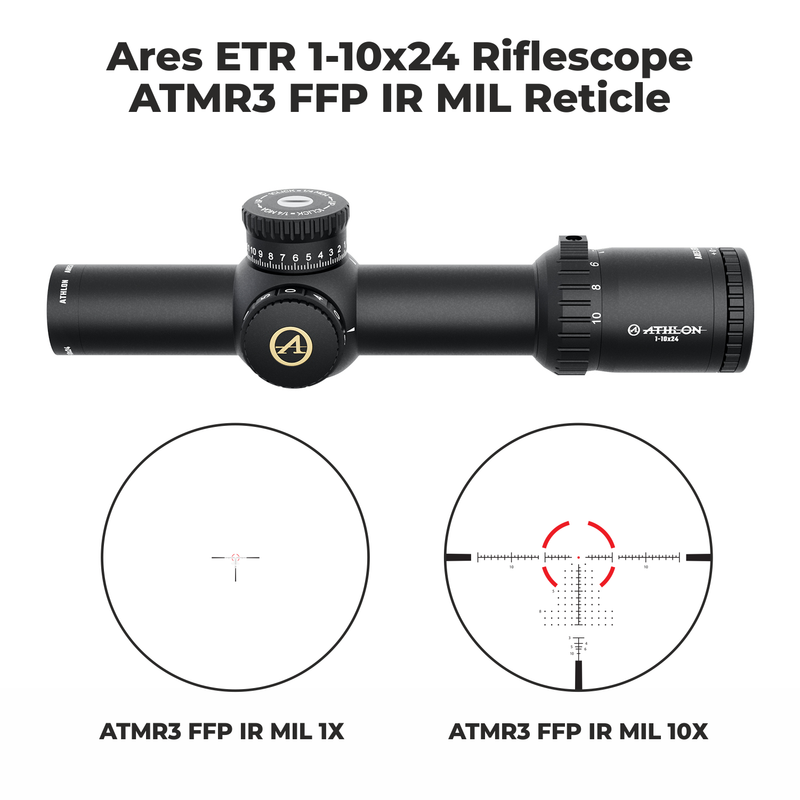 Athlon Ares ETR 1-10x24 Riflescope