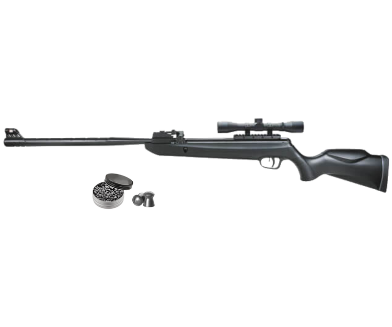 Umarex Emerge .22 Caliber Break Barrel Gas Piston Air Rifle (2251386) with Included Wearable4U Bundle