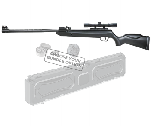Umarex Emerge .22 Caliber Break Barrel Gas Piston Air Rifle (2251386) with Included Wearable4U Bundle