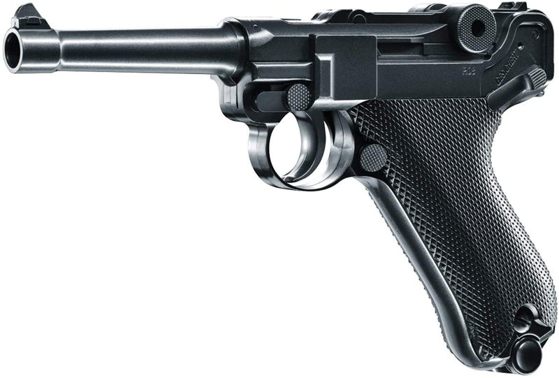 Umarex Legends Luger P.08 .177 Air Pistol with included 5x 12g CO2 Tanks and 1500 Steel BBs Bundle