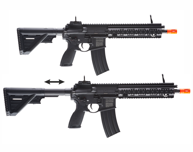Umarex Elite Force HK Heckler & Koch 416 A5 AEG Automatic 6mm BB Rifle Airsoft Gun with Wearable4U Bundle