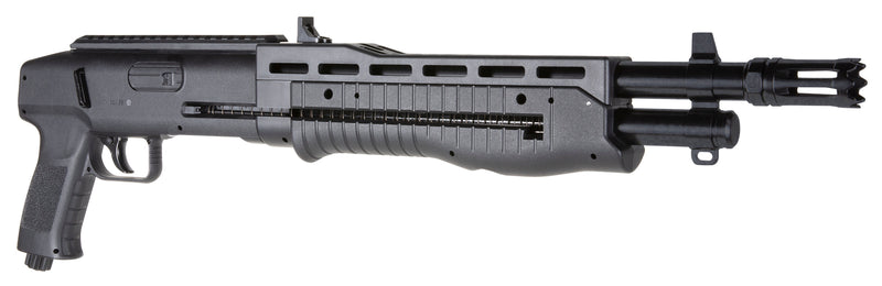 Umarex T4E TB .68 Cal CO2 Paintball Marker, Black (2292140) with 5x CO2 and Pack of 100x .68 Cal Rubber Balls Bundle