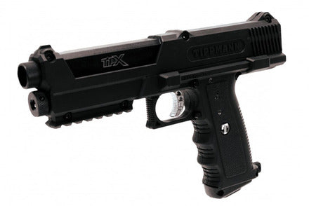Tippmann TiPX Paintball Pistol Marker Gun, 14875 w/ 7-ball True Feed Magazines