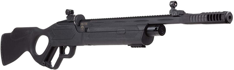 Hatsan Vectis .177 Cal Air Rifle with Pack of 500ct Pellets and 100x Paper Targets Bundle (Black Syn Stock)