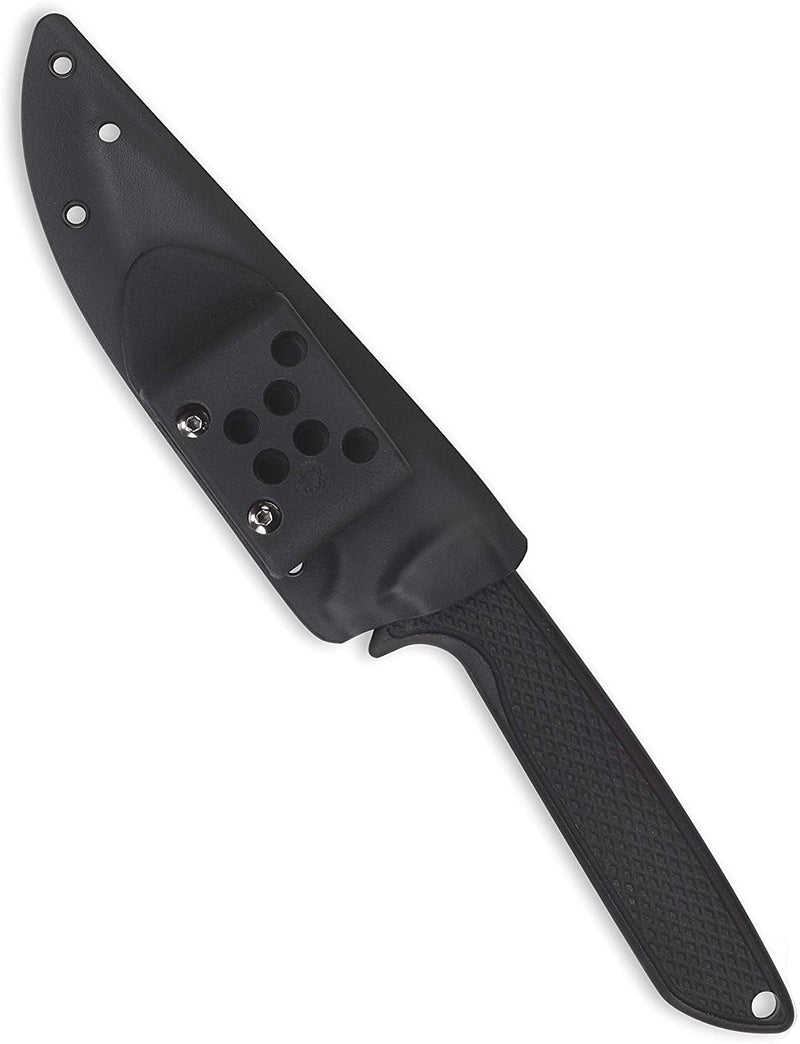 Spyderco WaterWay LC200N G10 Salt 4.44" Plain Edge Fixed Blade Knife (FB43GP)