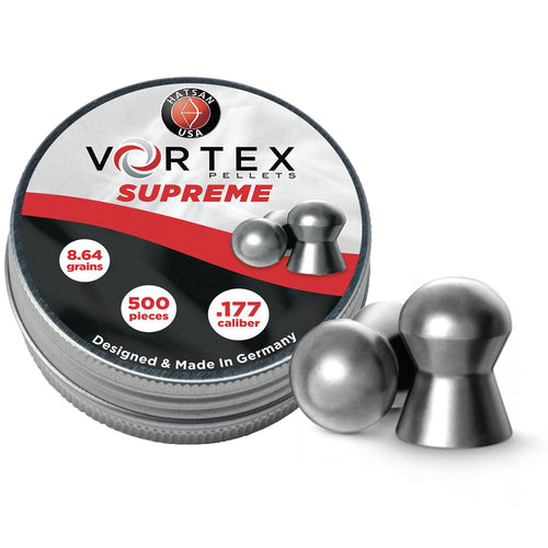 Hatsan Vortex Supreme AirGuns Pellets .177 Caliber (500 ct)