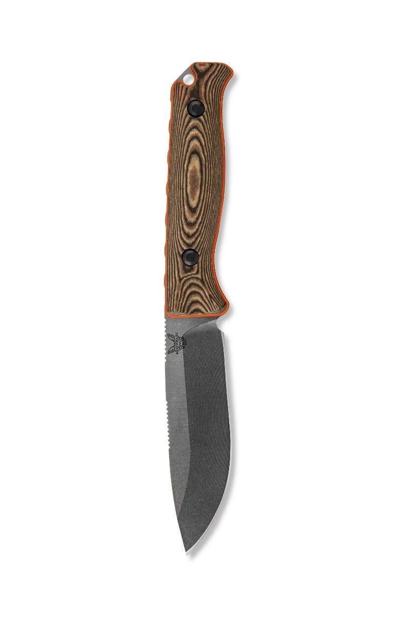 Benchmade 15002-1 Saddle Mountain Skinner 4.20" Plain Fixed Blade Knife