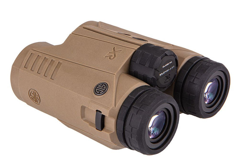 Sig Sauer KILO10K-ABS HD 10x42 mm Laser Rangefinding Binocular with BDX 2.0, FDE, SOK10K11