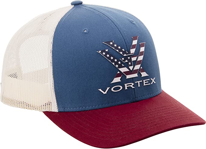 Vortex Optics Stars Over Stripes Cap, Red White Blue (122-11-RWB)
