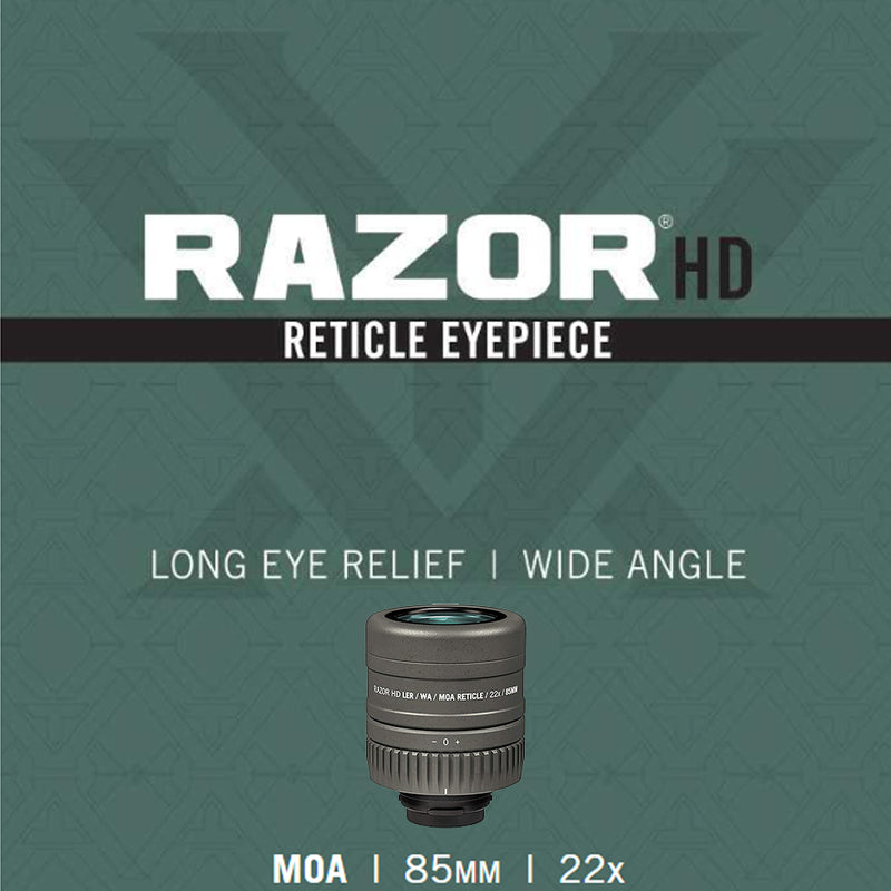 Vortex Optics RS-85REA Razor HD Reticle Eyepiece Ranging (MOA) Reticle