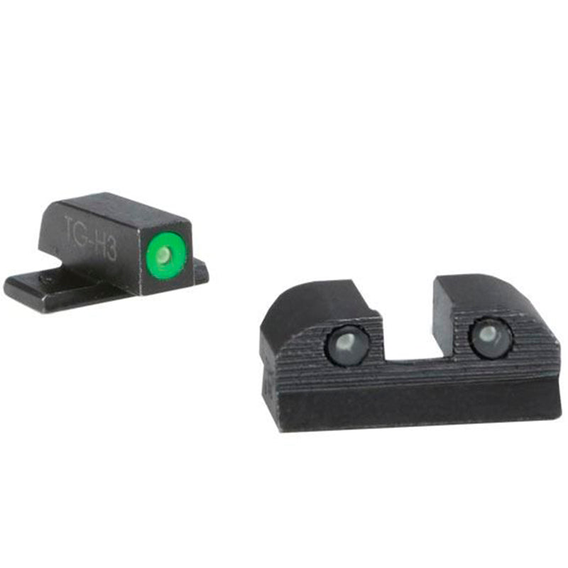Sig Sauer X-RAY3 Day/Night Sight Set, #8 Green Front / #6 Rear, Square Notch