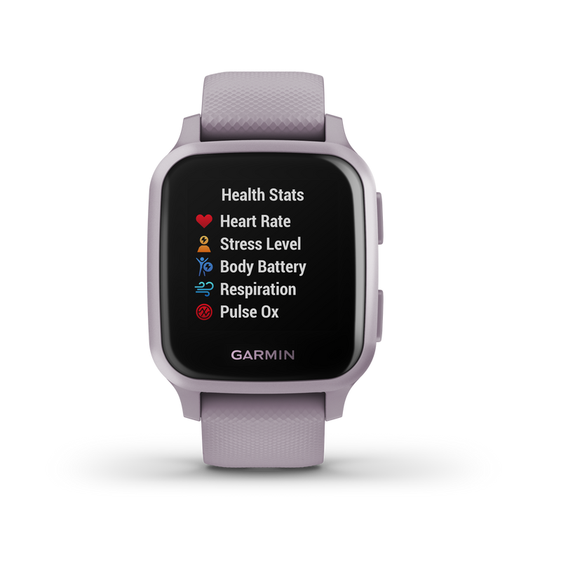 Garmin Venu Sq GPS Best Multisport Fitness Smartwatch with Wearable4U Power Bank Bundle