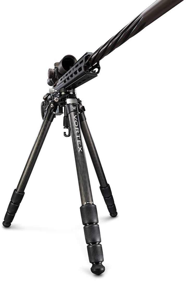 Vortex Optics Radian Carbon Fiber Tripod with Leveling Head Kit