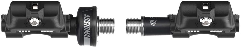 Favero Assioma Uno Pedal Based Cycling Power Meter with Extra Cleats and Wearable4U Cleaning Cloth Bundle