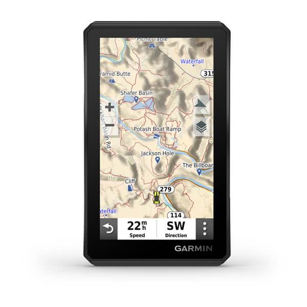 Garmin Tread - Base Edition 5.5” Powersport Off-Road Navigator, 5.5" Display with Wearable4U PowerPack Bundle