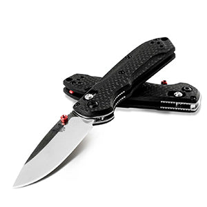 Benchmade 565-1 Mini Freek Knife, Drop-Point Blade, Premium Small Frame Folding Knife