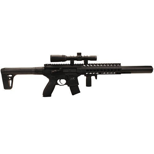 Sig Sauer MCX .177 Cal Co2 Powered (30 Rounds) 14x 24mm Scope Air Rifle, Black