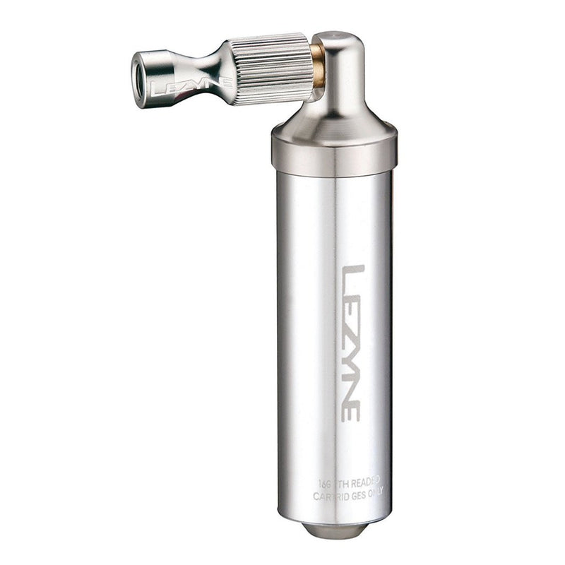 Lezyne Alloy Drive CO2 Inflator silver color 