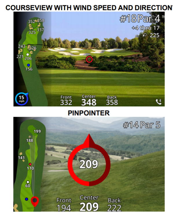 Garmin Approach Z82 Laser Range Finder Golf with GPS 010-02260-00