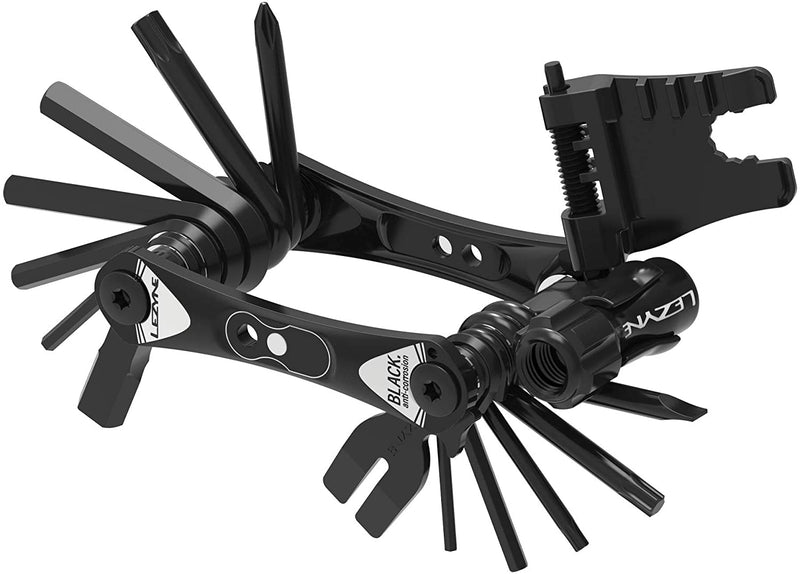 Lezyne RAP II CO2 Bike Multi Tool 25 in 1. High Performance Compact Bike Tool (1-MT-RAP-V325T04)
