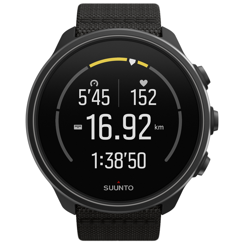 SUUNTO 9 BARO Charcoal Black Titanium Ultra-endurance GPS Watch
