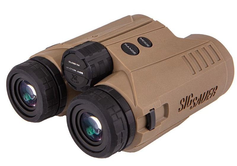 Sig Sauer KILO10K-ABS HD 10x42 mm Laser Rangefinding Binocular with BDX 2.0, FDE, SOK10K11