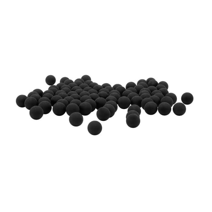 Umarex T4E .43 Caliber Paintball Reusable Rubber Balls for Paintball Gun 430 Count, Black