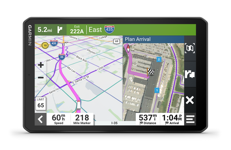 Garmin dezl OTR810 Easy-to-Read 8" GPS Truck Navigator 010-02740-00