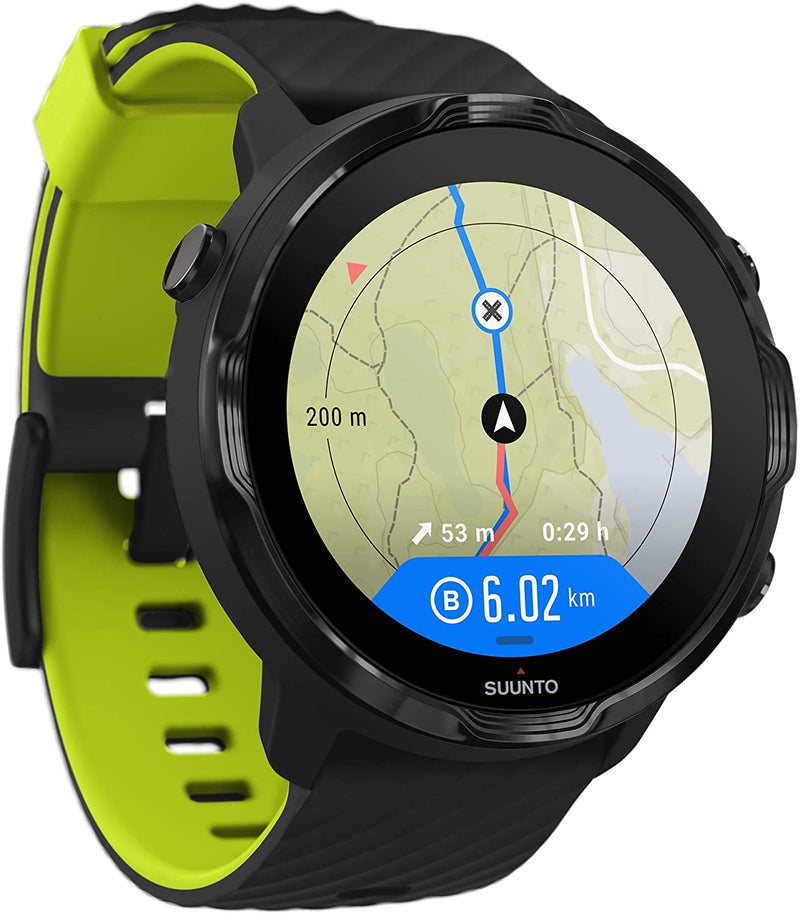 SUUNTO 7 Black Lime GPS Smartwatch With Versatile Sports Experience