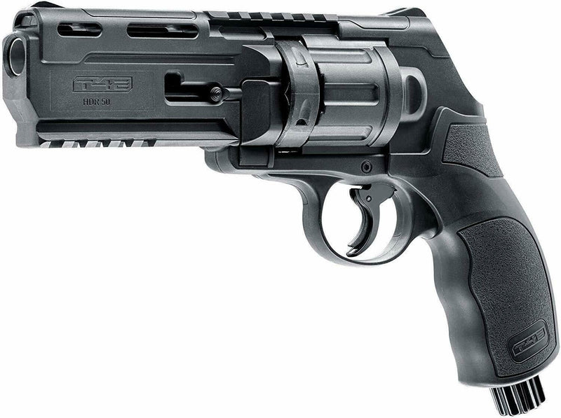 Umarex T4E TR50 .50 Caliber Black CO2 Training Paintball Pistol Revolver Marker
