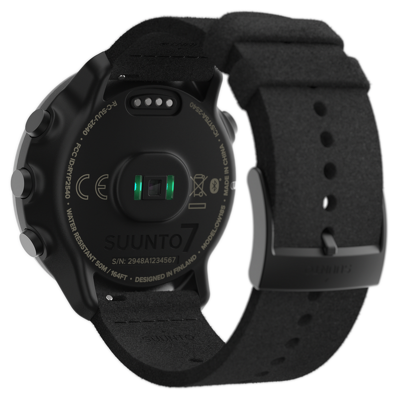 SUUNTO 7 Matte Black Titanium Smartwatch with Versatile Sports Experience