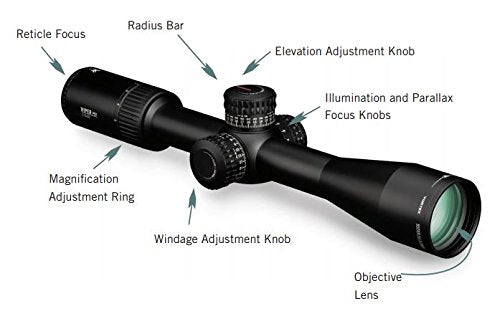 Vortex Optics Viper PST Gen II 5-25x50 Second Focal Plane Riflescope EBR-4 Reticle (MOA)