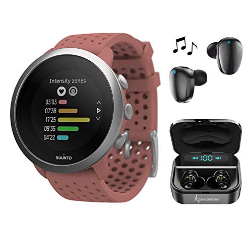 Suunto 3 Fitness Multisport Watch with Heart Rate Monitor and Wearable4U Bundle
