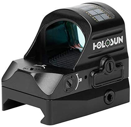 Holosun HE507C-GR V2, Multi Reticle, Green Dot, Pistol Sight with Wearable4U Lens Cleaning Pen, Extra Battery and Lens Cleaning Cloth Bundle